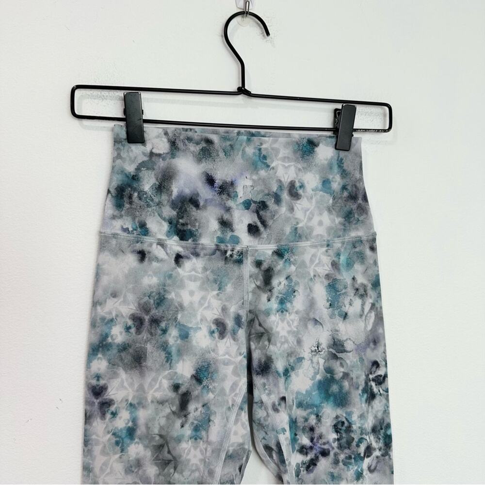 Lululemon Align Pant Legging 28" Kaleidofloral floral Multi size 4 - Picture 3 of 6